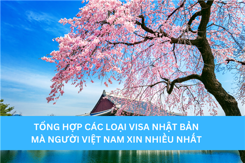 TỔNG HỢP CÁC LOẠI VISA NHẬT BẢN MÀ NGƯỜI VIỆT NAM XIN NHIỀU NHẤT