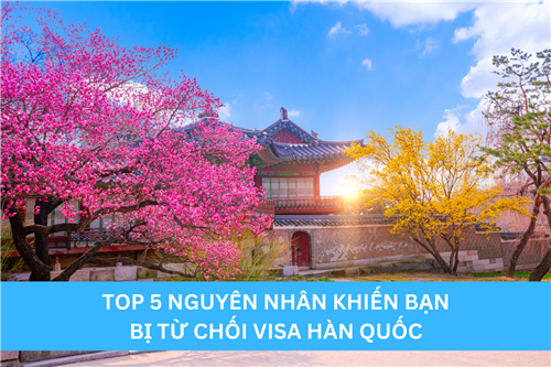 TOP 5 NGUYÊN NHÂN KHIẾN BẠN BỊ TỪ CHỐI VISA HÀN QUỐC