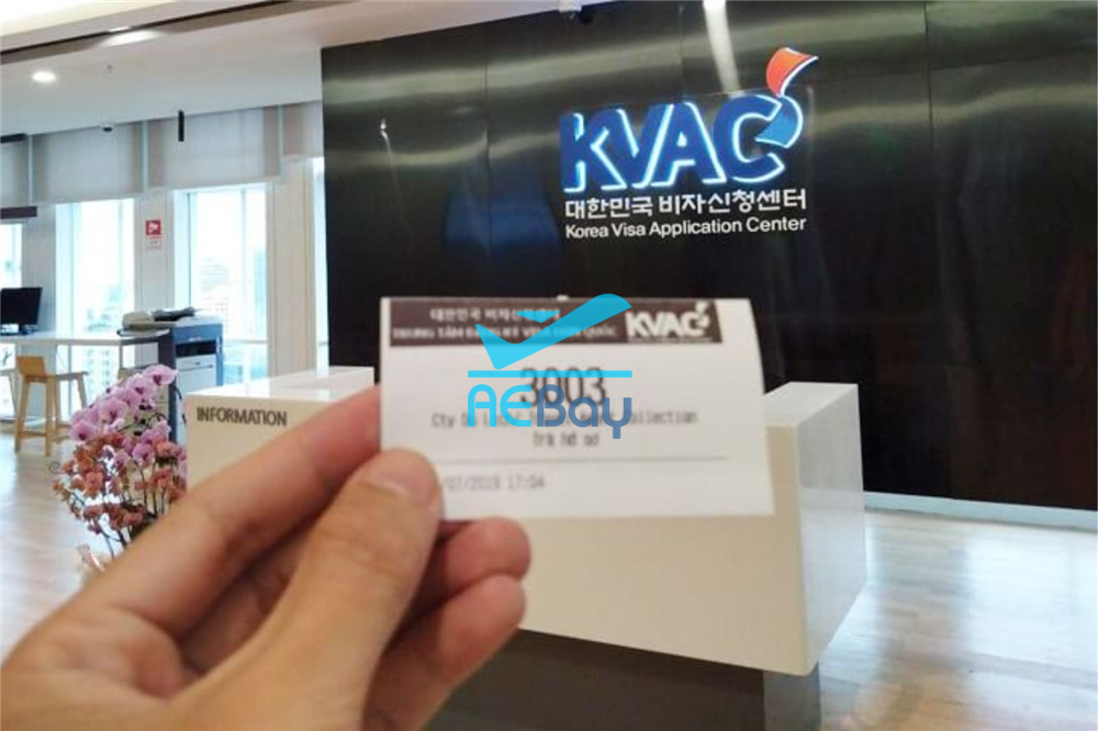 Nộp hồ sơ visa Hàn Quốc tại KVAC