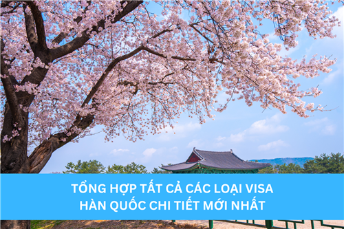 TỔNG HỢP TẤT CẢ CÁC LOẠI VISA HÀN QUỐC CHI TIẾT MỚI NHẤT